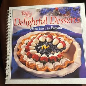 The Pampered Chef- Delightful Desserts Cookbook